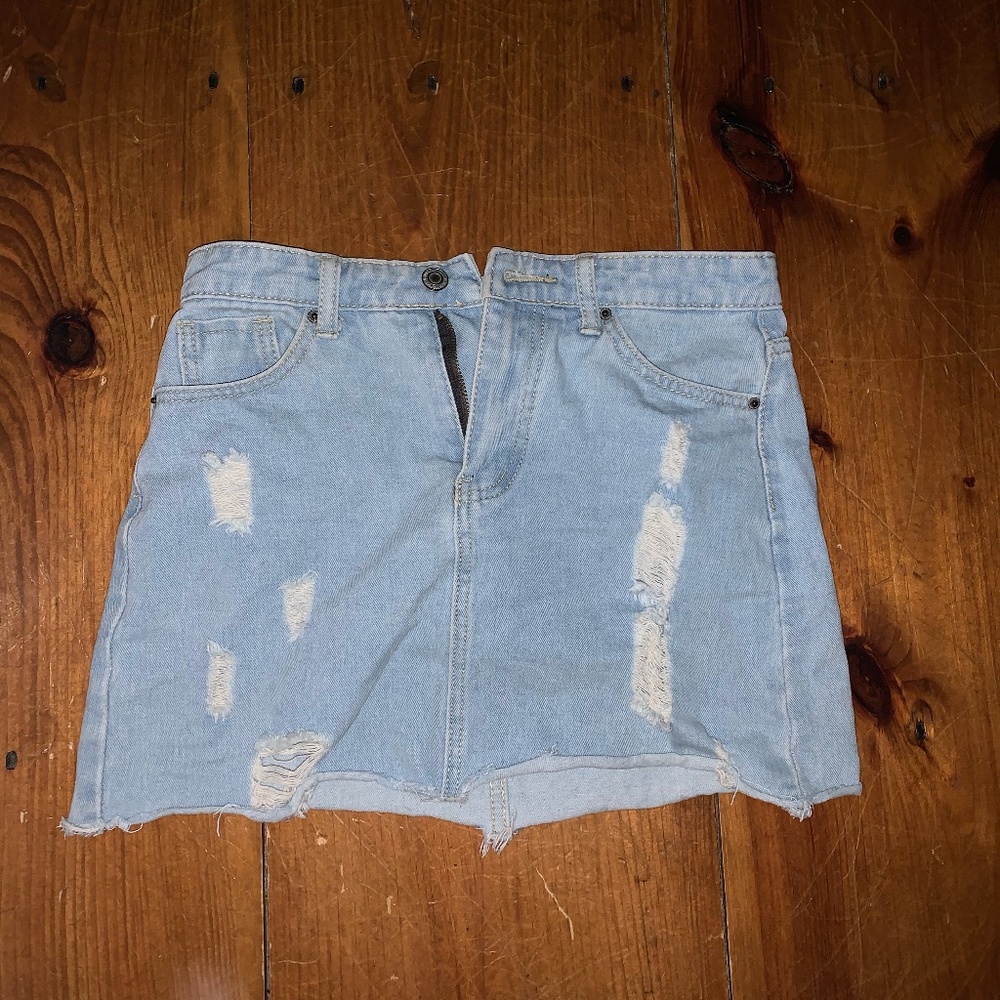 DENIM SKIRT